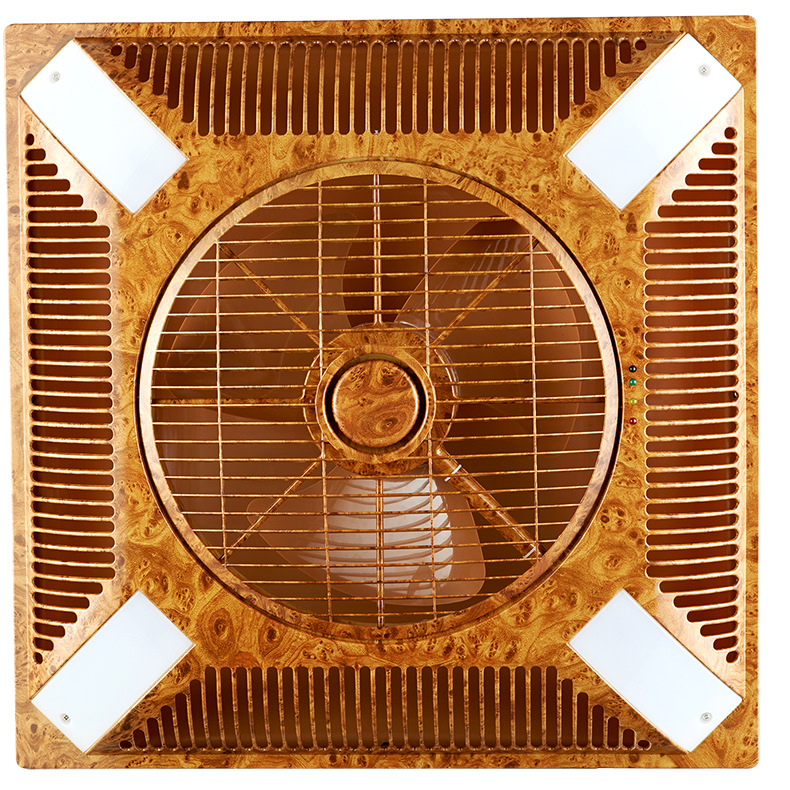 威和遥控带灯风扇 嵌入式家用电风扇 办公室天花板楼顶扇