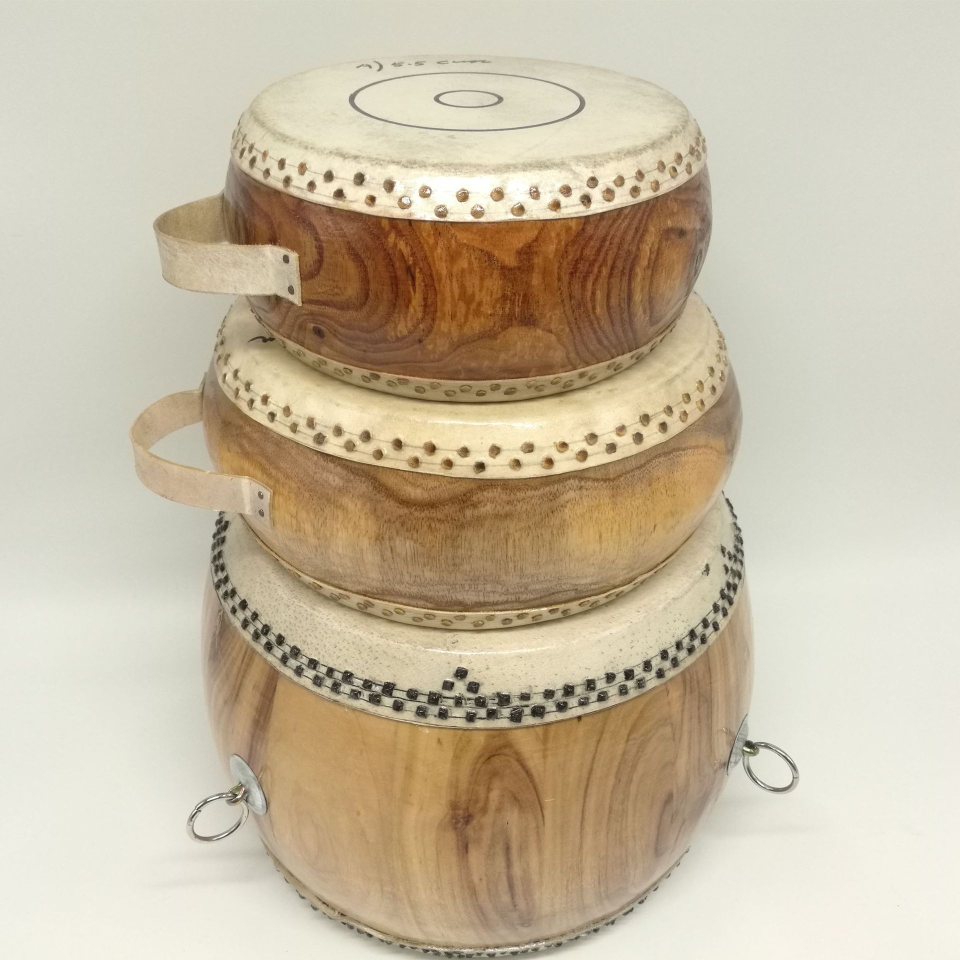 尚心圆小堂鼓 堂鼓牛皮鼓 小鼓 乐器 成人 牛皮高