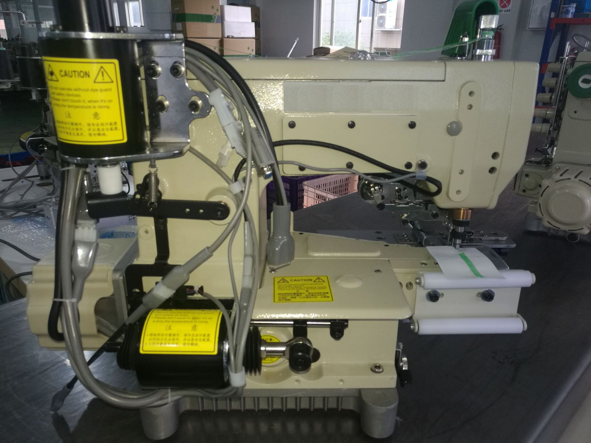 裤头机 上腰机 暗筋橡筋机 做内裤设备 三针五线绷缝机 787款冚车