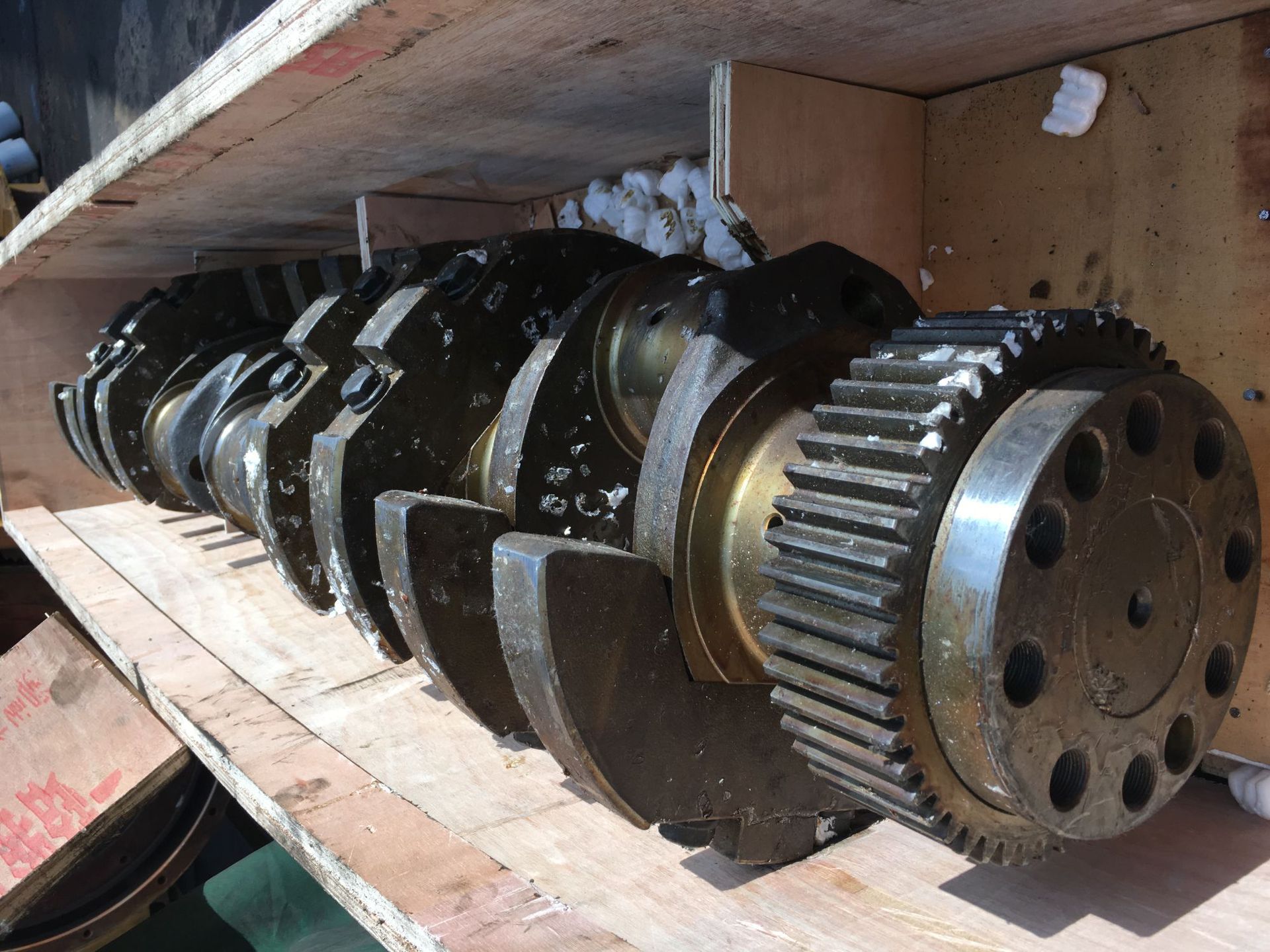 供应三菱s12a2-pta船用发动机全新曲轴s12a-mpta