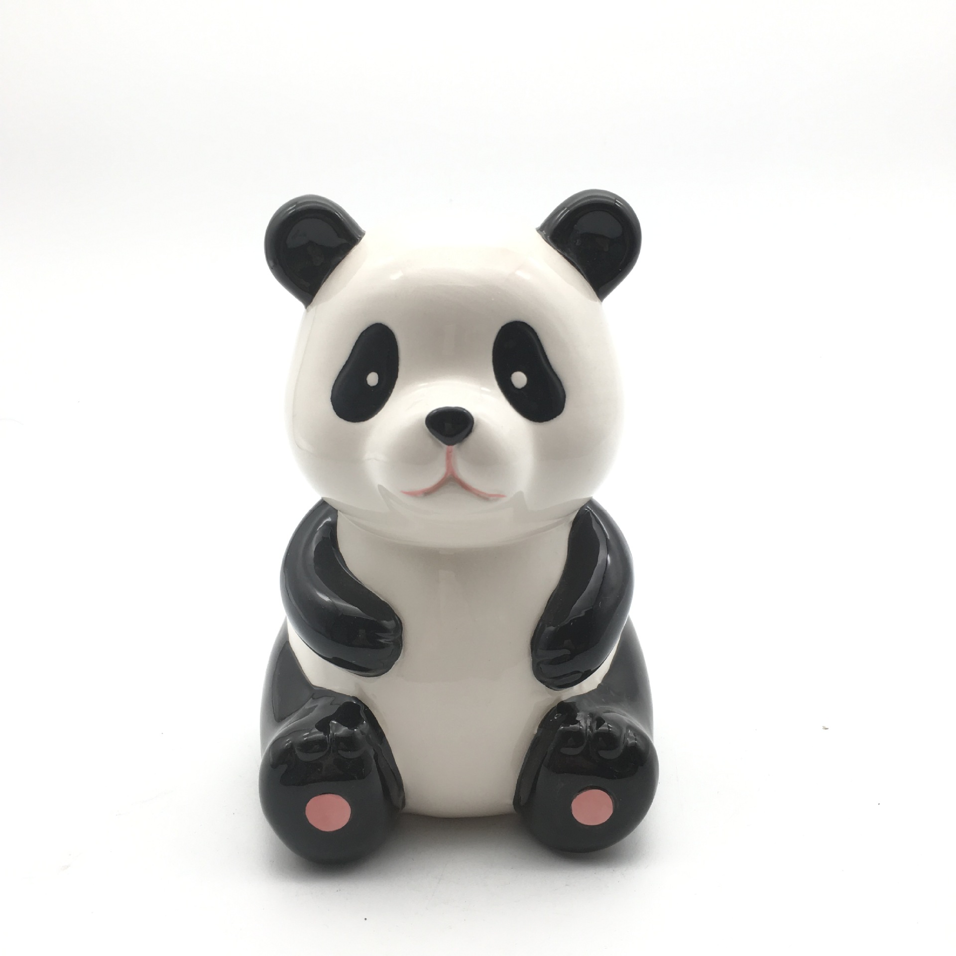 热销创意可爱中国熊猫存钱罐陶瓷储蓄罐韩国女生爆款学生生日礼物