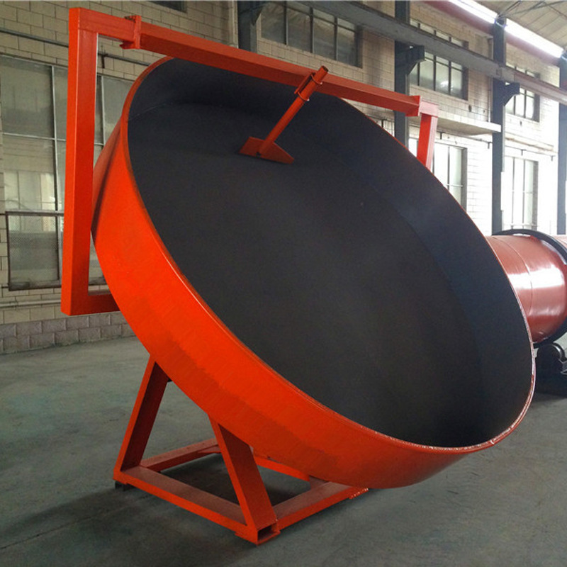 有机肥圆盘连续造粒机 盘式化肥成球机 可调节粒度氨基酸造球机