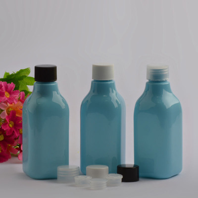 200ml化妆水瓶爽肤水瓶纯露瓶卸妆水瓶化妆品塑料瓶旋盖湖蓝