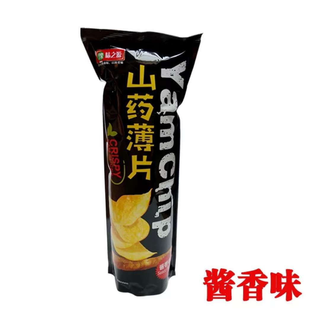 豫味之源山药薄片脆片88g休闲膨化零食薯片整箱批发网红产品