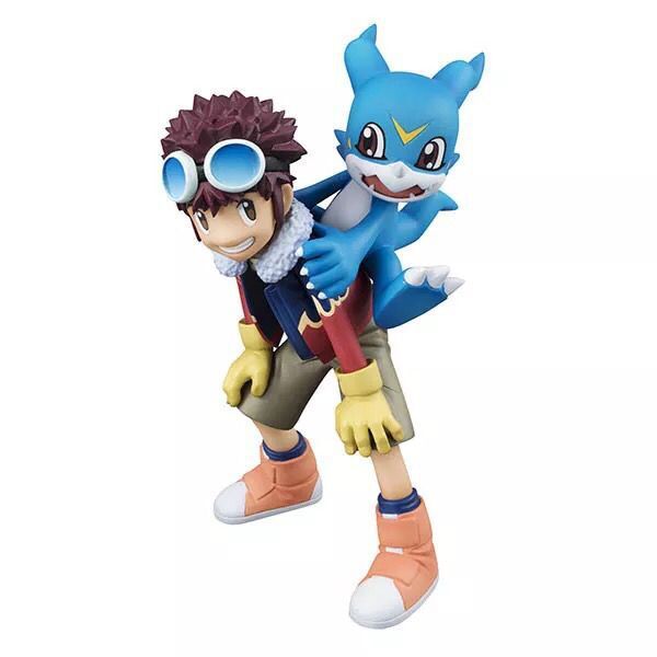 数码宝贝2 数码暴龙 本宫大辅 v仔兽 公仔摆件盒装