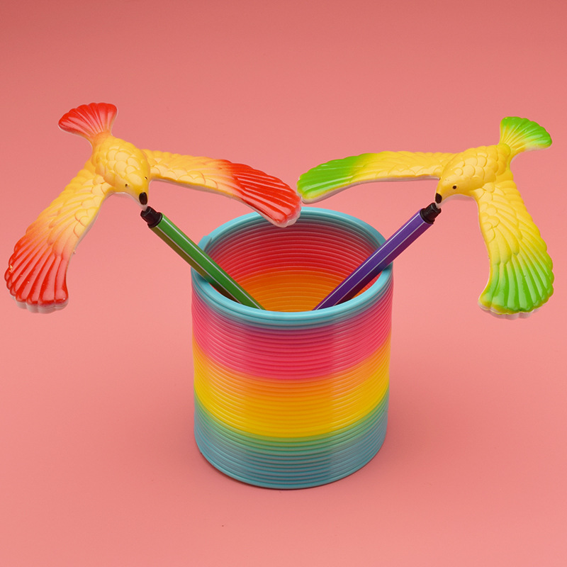 平衡鹰80怀旧玩具儿童玩具平衡鸟新奇特经典地摊玩具批发