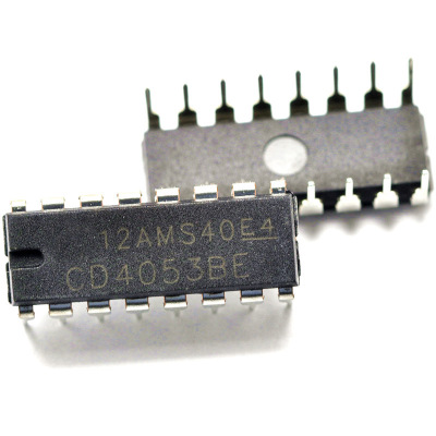 cd4053be/hcf4053/hef4053 三组二路模拟开关 dip-16(20个)