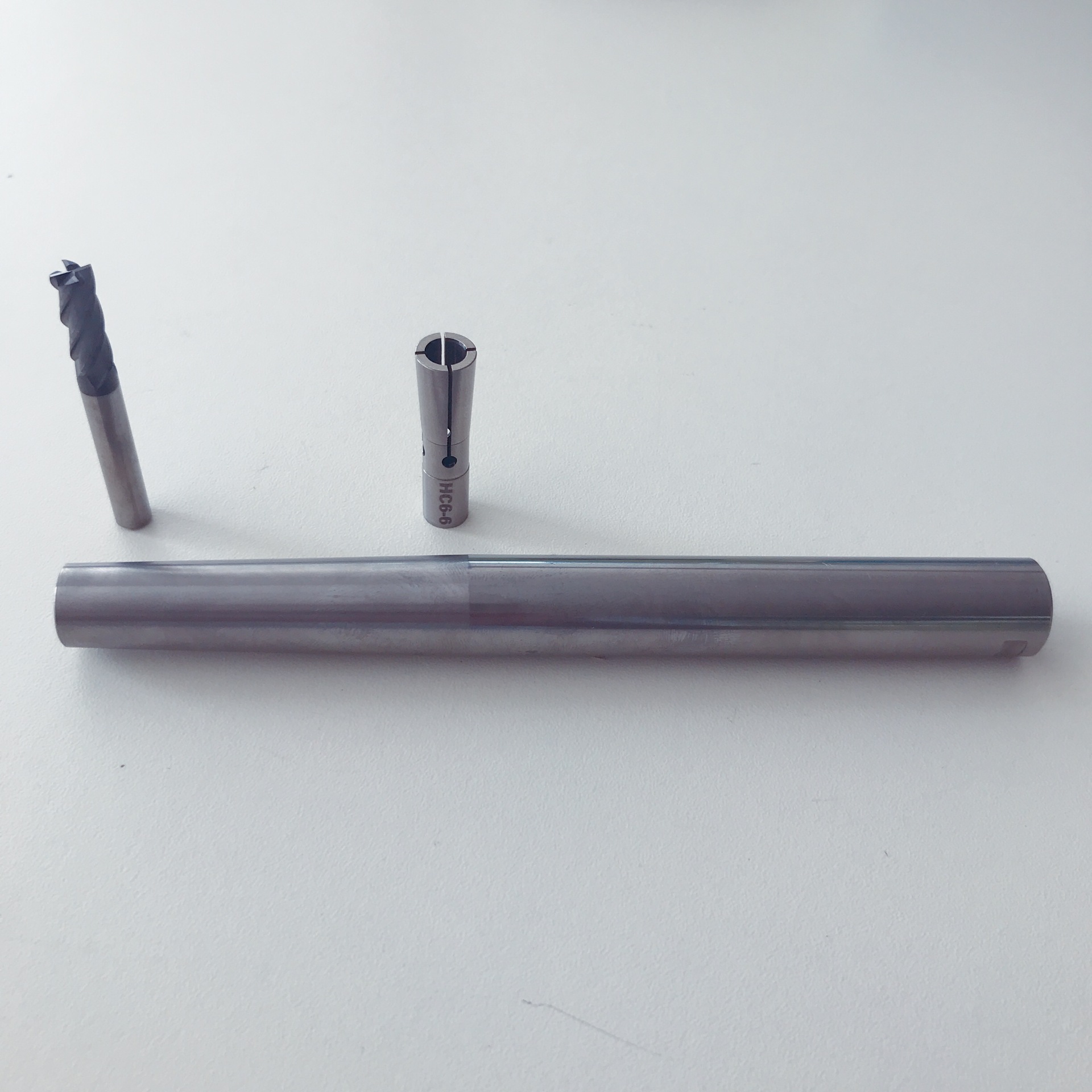 原装台湾钨钢防震后拉刀杆深孔加工直柄延长杆抗震加长杆dc6 dc10
