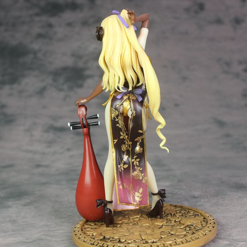 丫丫动漫手办 alphamax skytube 幻想金莲 旗袍 金瓶梅 瓶儿模型