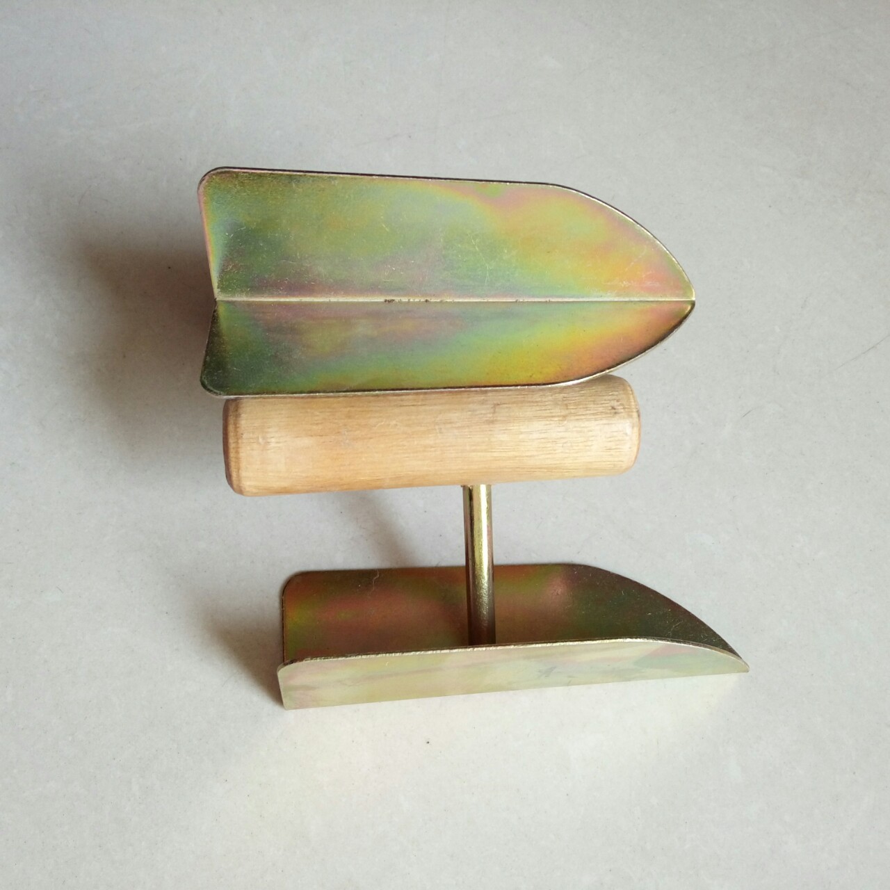 批发小号木柄铁阴角阳角器墙体拉角器室内外抹角抹子匠做工具阴角