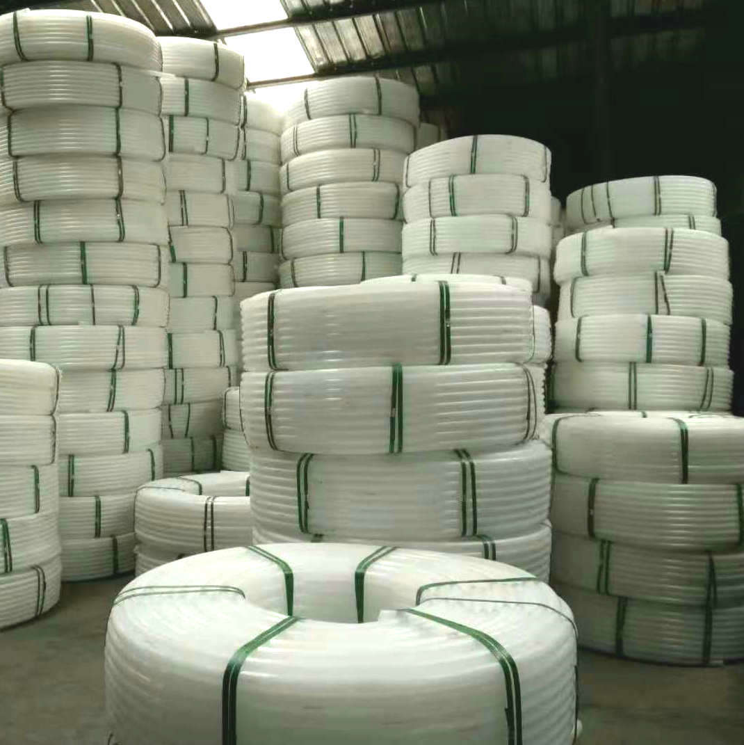 厂家定制白井管 农业排灌水管深水井pe管白管 批发塑料穿线管