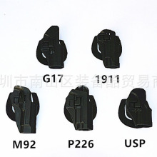 COS玩具战术快拔套格洛克绑腿部腰部快拨套1911/ 92/17 /P226/USP