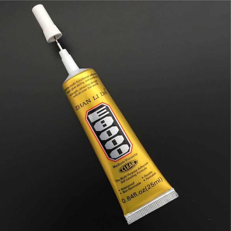 正品e8000万能胶水 粘衣服钻鞋子-钻石画十字绣补钻强力胶水e7000