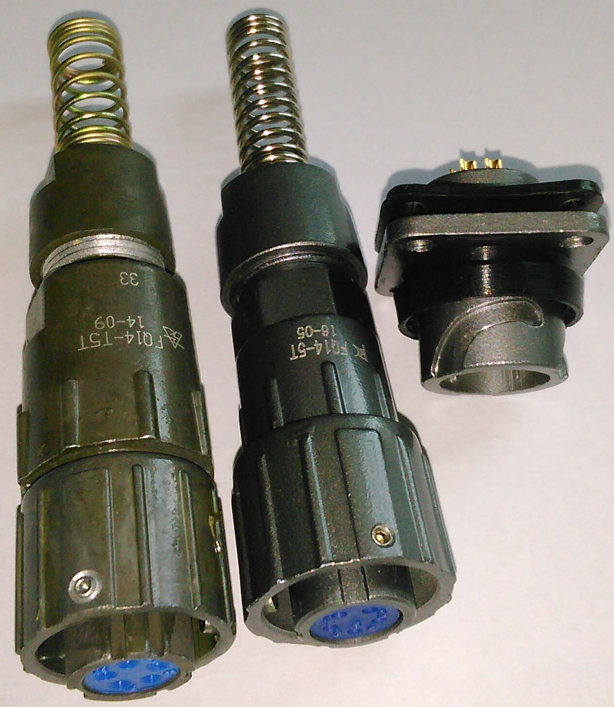 fq145芯小型防水圆形电连接器