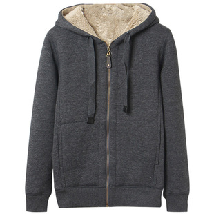 抓绒加厚卫衣套衫绒衫