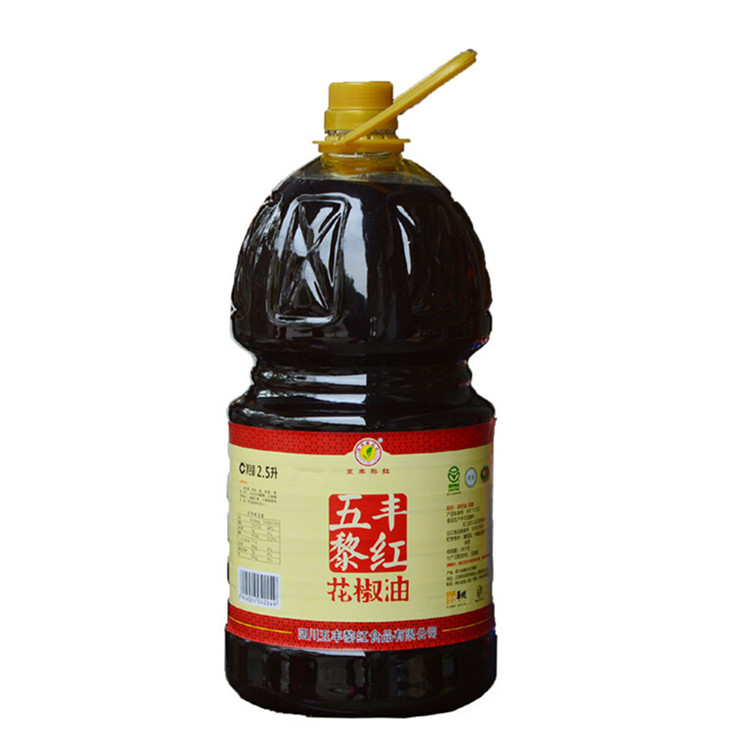 四川五丰黎红花椒油2.5l 面条米线火锅调味油