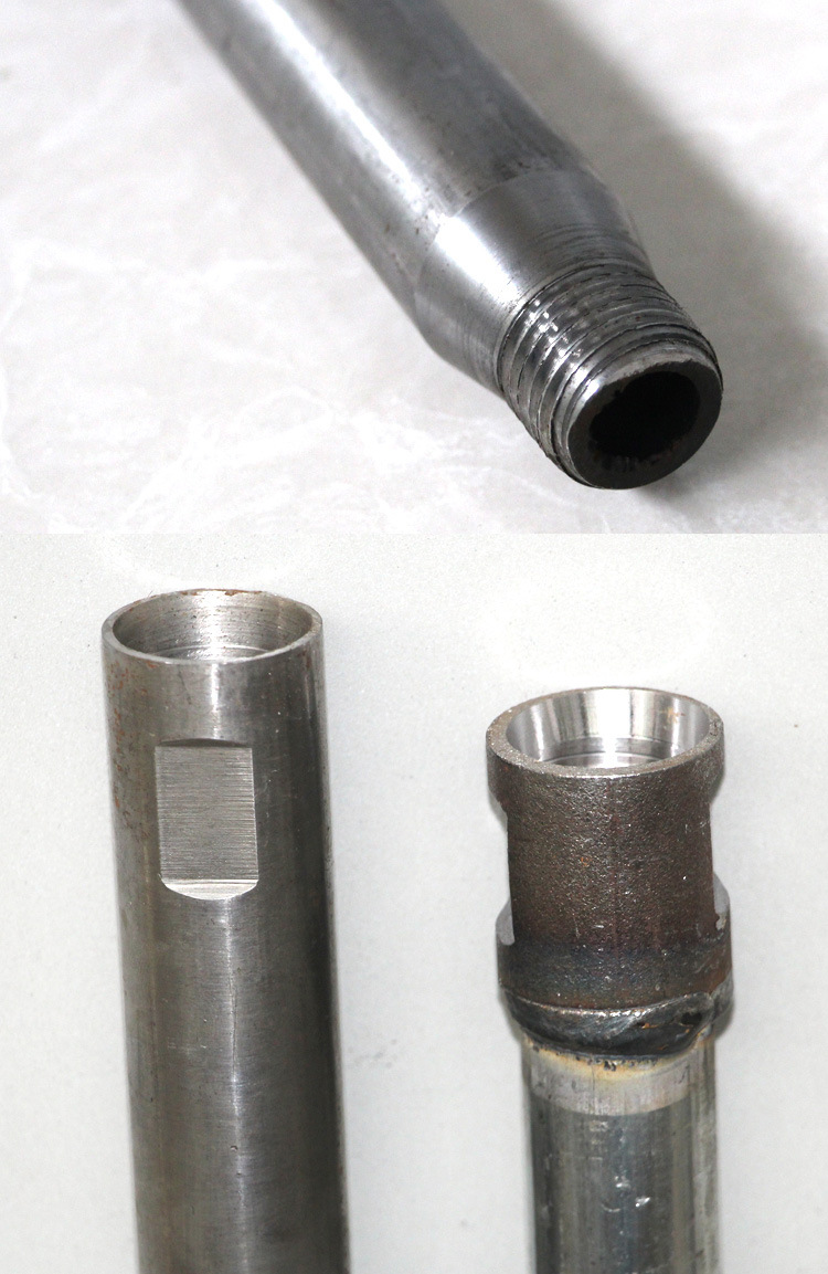 厂家直销水钻头接杆水钻头加长杆水钻机钻头延长杆钻孔机连接杆