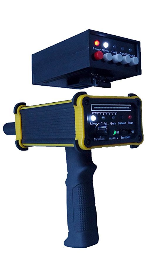 脉冲黑鹰gr100远程大范围定位跟踪宝石金属探测器