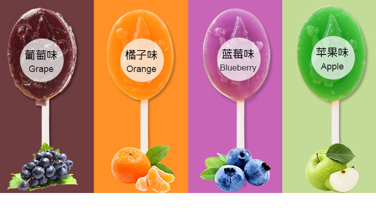 圣诞节硬糖创意手工棒棒糖好玩有颜值水果味糖果幼儿园活动用糖
