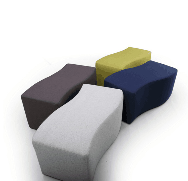 弧形沙发波浪形沙发早教沙发幼儿园沙发亲子园沙发服装店商店沙发