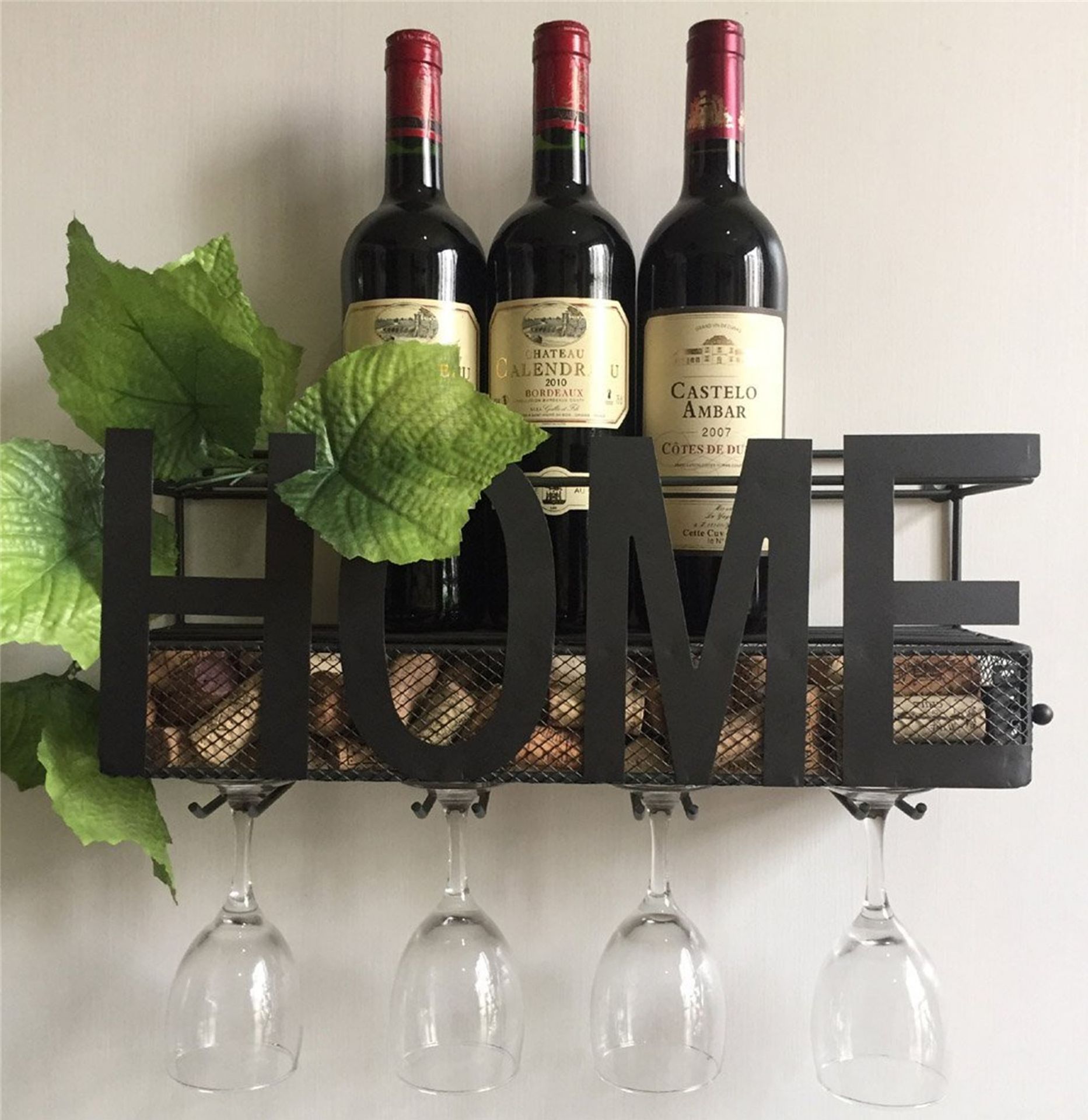 挂墙酒架红酒架铁艺架子架子叠加葡萄酒架挂件欧式酒架时尚创意