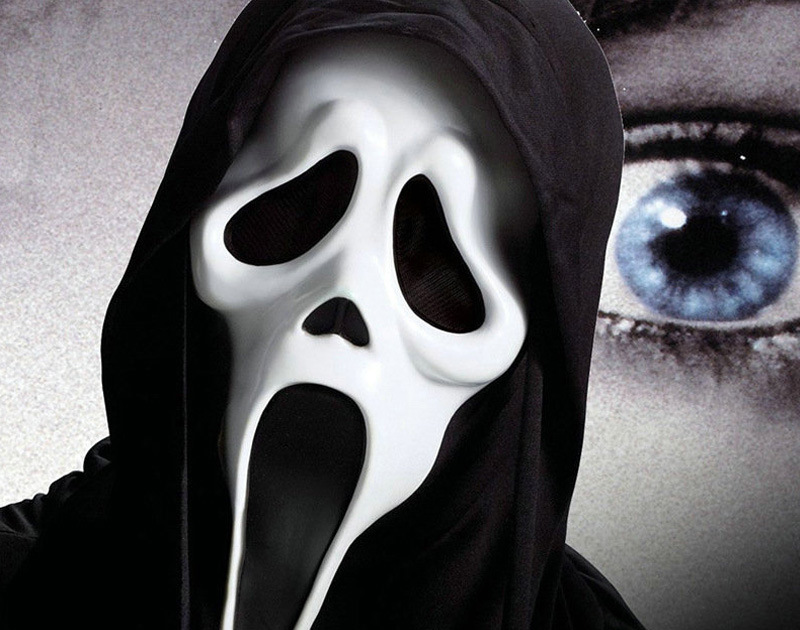 万圣节恐怖鬼脸面具整蛊吓人面具愚人惊声尖叫面具巫婆头套吸血鬼