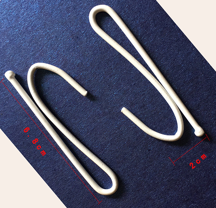 窗帘配件辅料 特a单钩 窗帘挂钩窗帘叉钩单爪钩喷漆 厂家直销