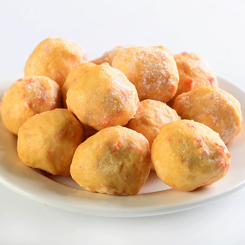 爆汁香辣鱼果火锅豆捞关东煮麻辣烫串串香食材批发丸子鱼丸小火锅