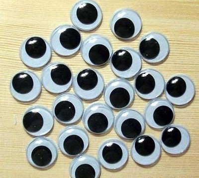 28mm Activity Eye Band Chuck 18 Small Packages Children's Paper-Cut Handmade Work Toy Material Accessories