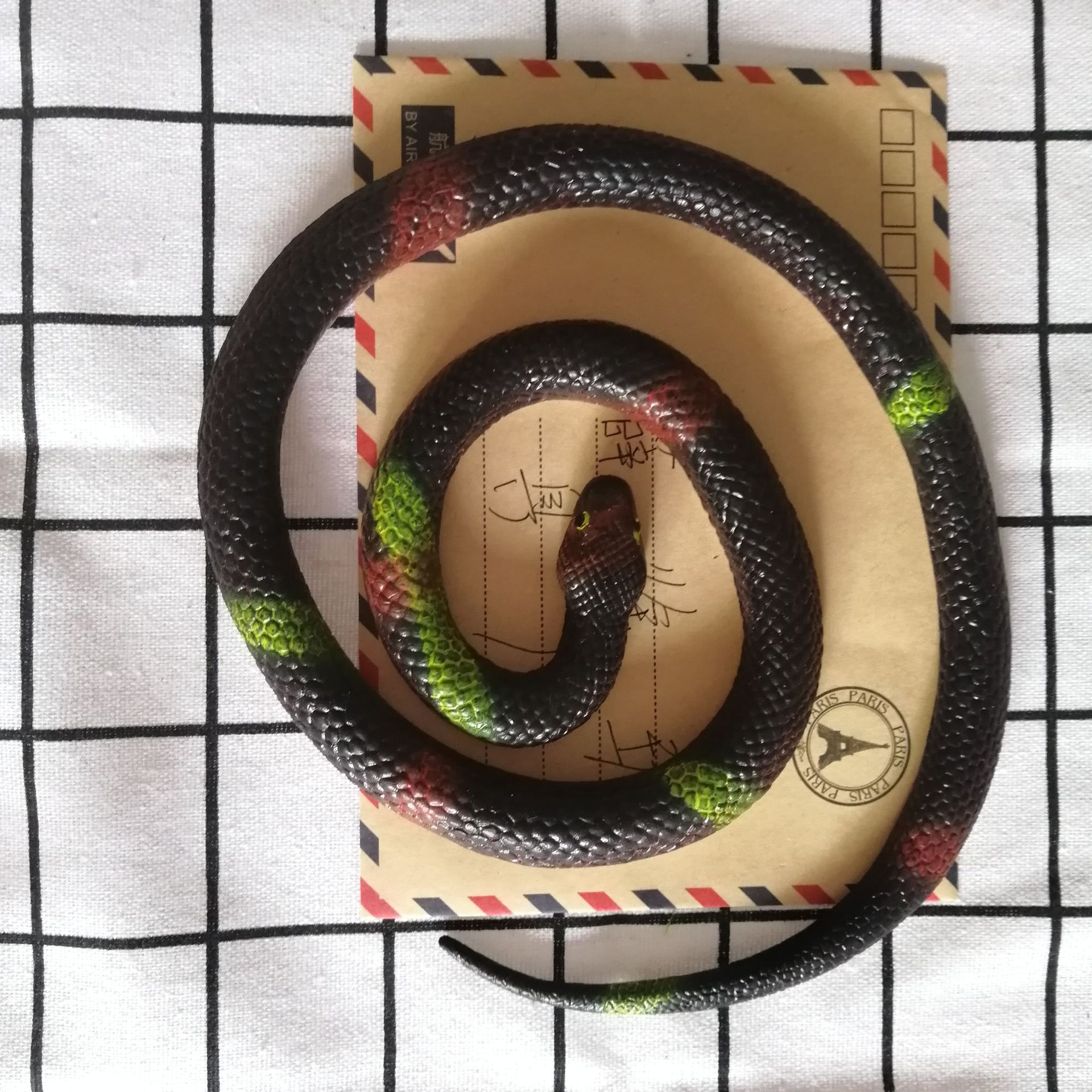 厂家直销 仿真玩具大号90cm蛇橡胶蛇假蛇眼镜蛇鬼节吓人整蛊道具