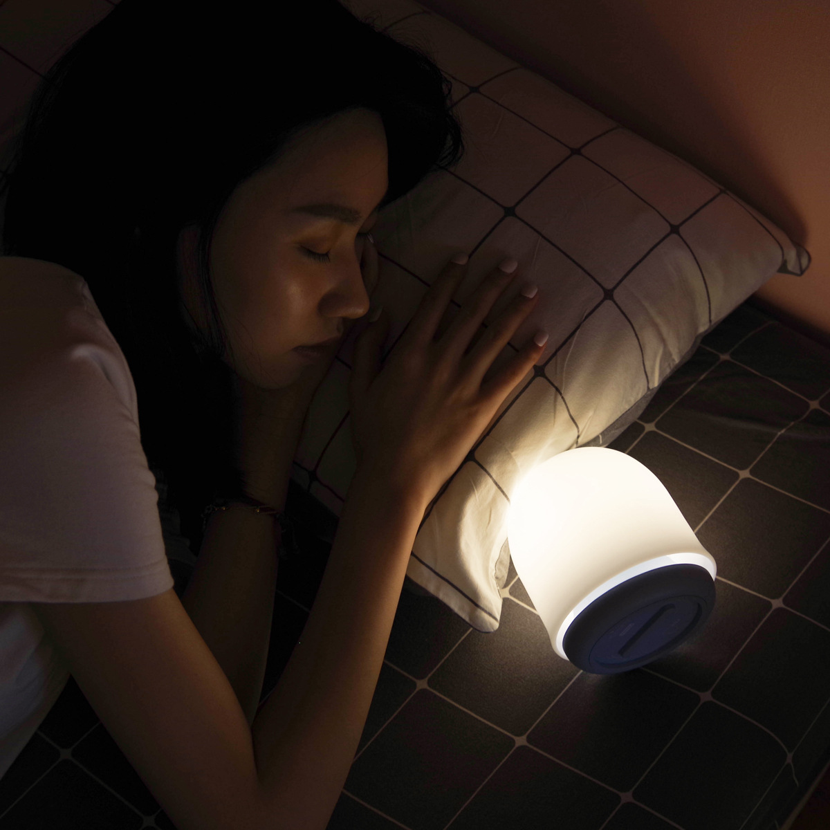 janpim 拍拍灯两档调控夜灯定时间熄灯 可书写伴睡小夜灯usb台灯