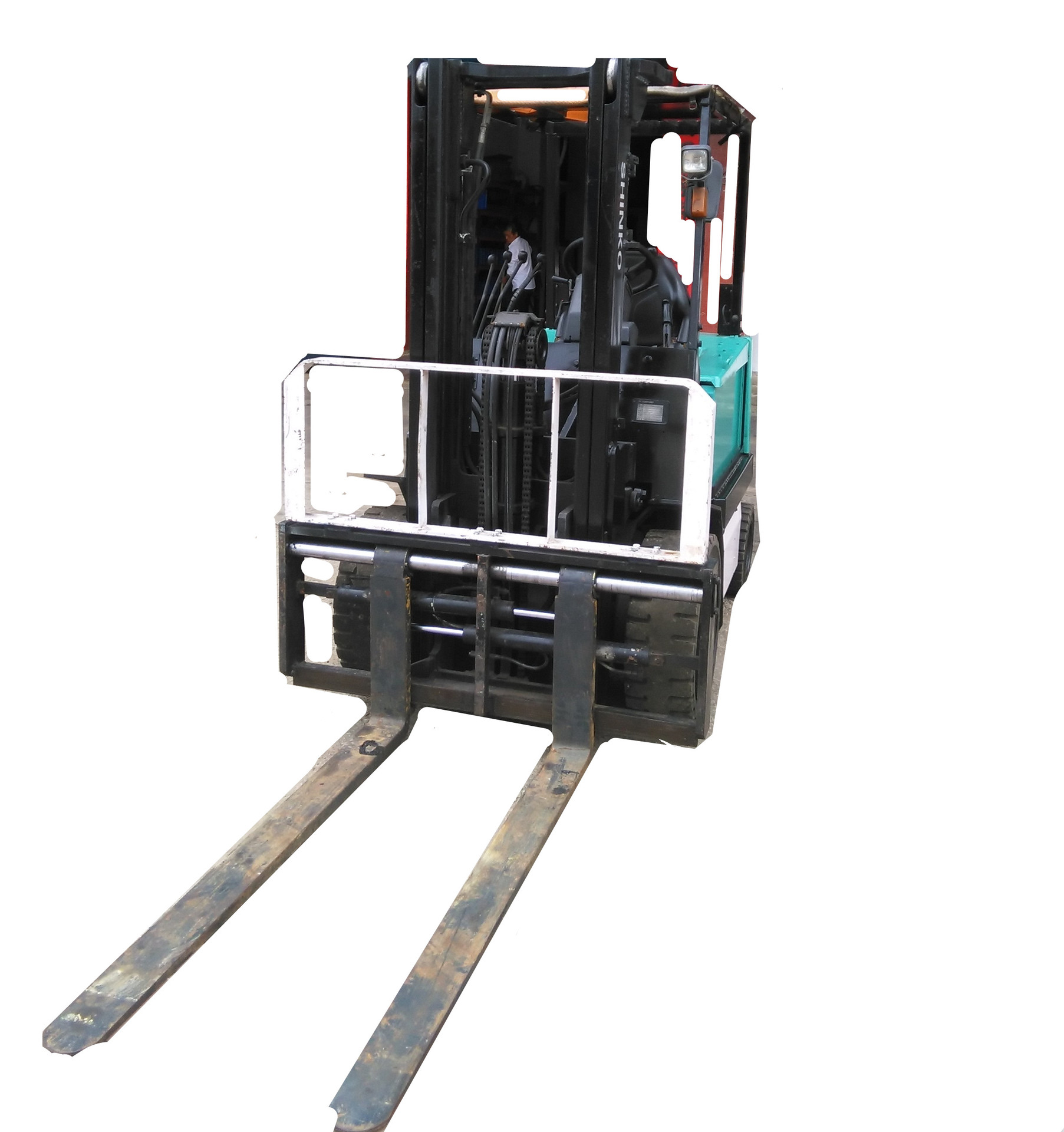 自动调距叉3吨进口电动叉车出租 货叉自动可调宽调窄电动叉车出租