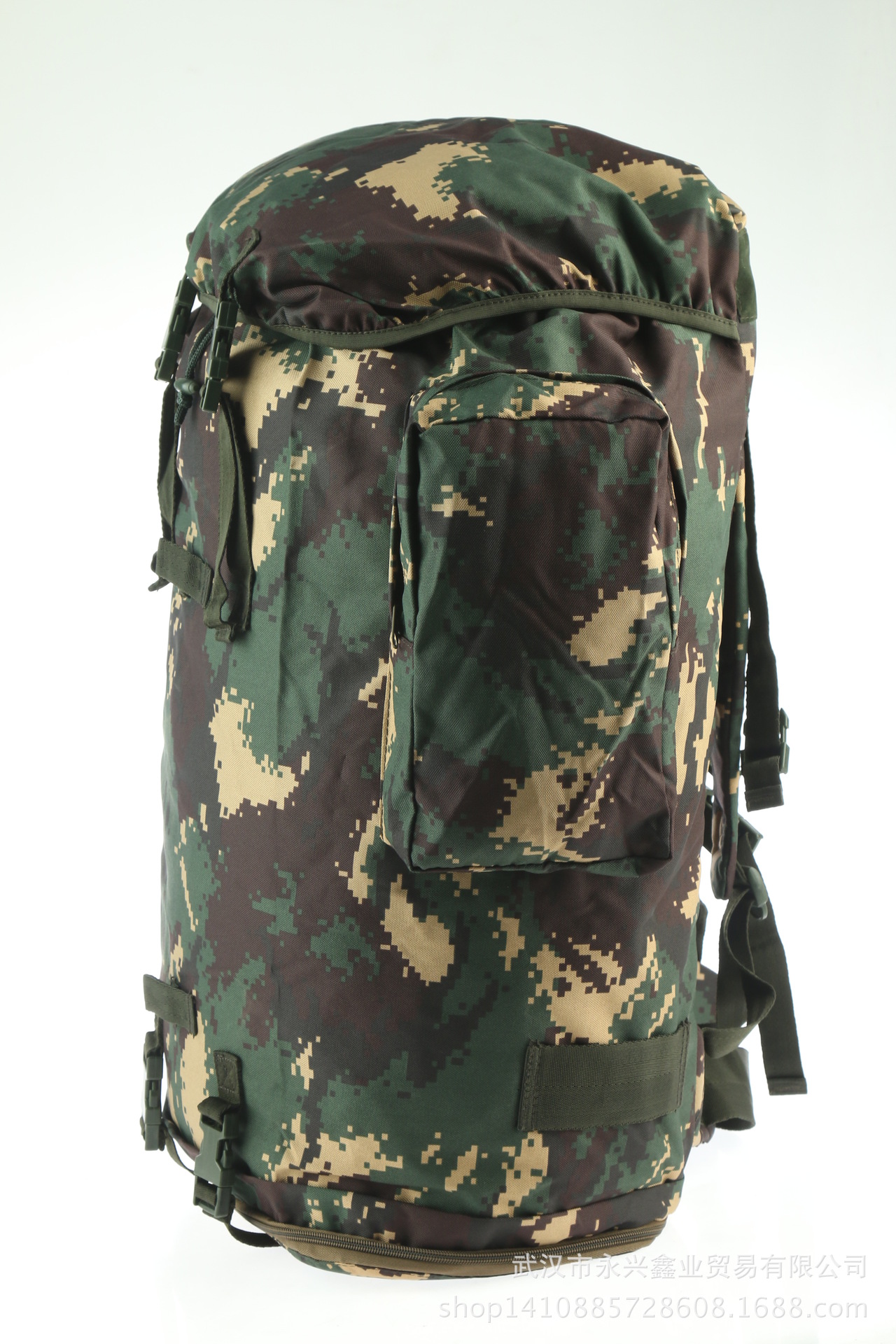 正品07数码迷彩背囊户外特战迷彩70升战术双肩背包配发携行具背囊