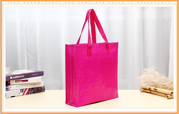 淋膜无纺布袋定做 手提服装包装袋 订做彩色环保袋 定制批发