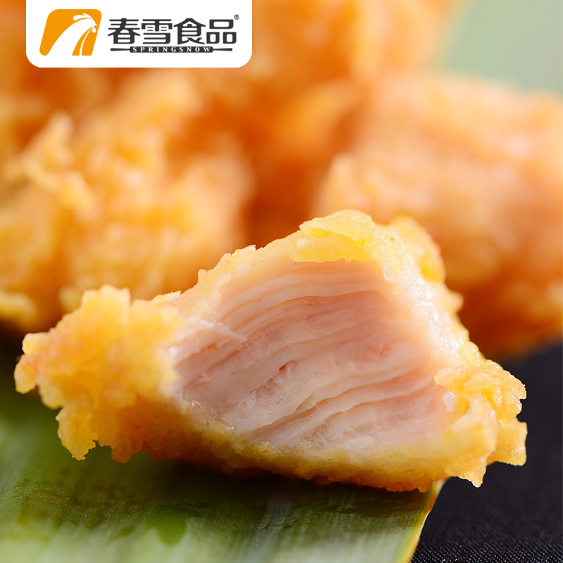 春雪爆汁鸡米花500g新鲜冷冻盐酥鸡排鸡柳炸鸡块油炸半成品鸡米花