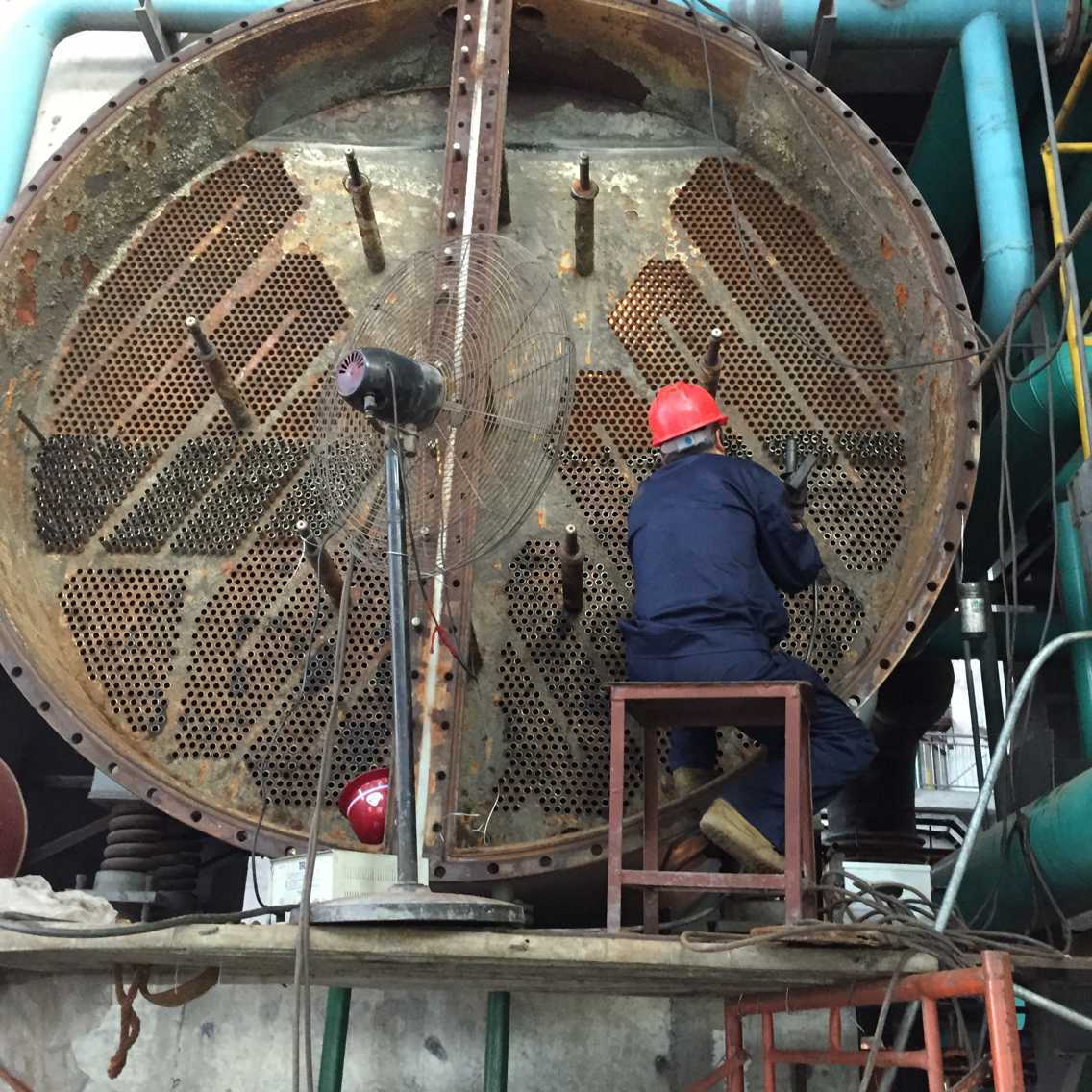 凝汽器换管改造