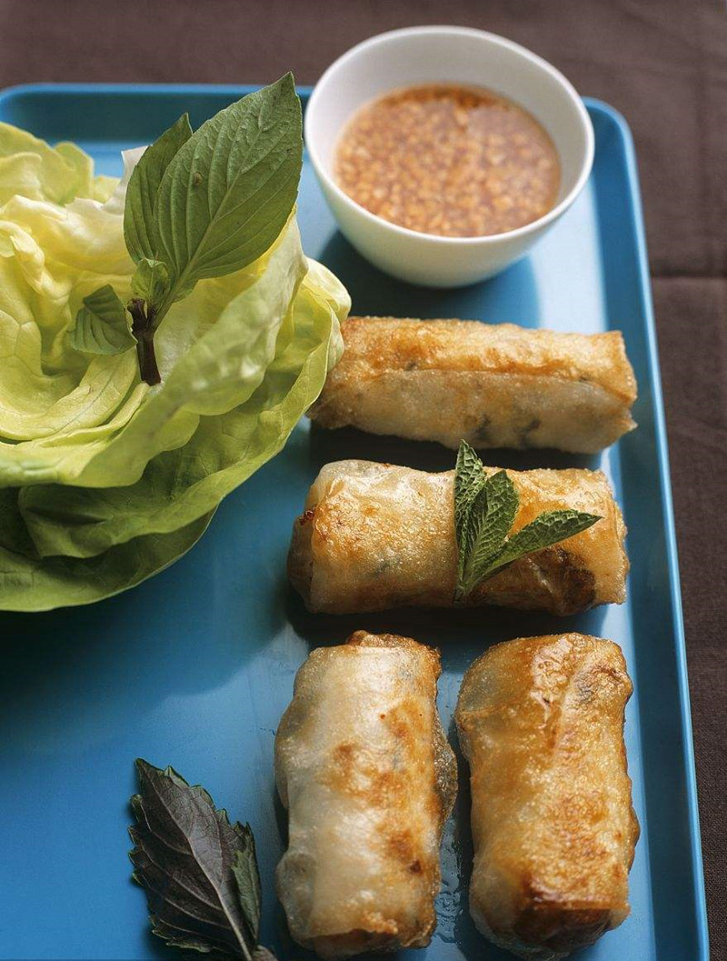 越南炸春卷皮 米纸卷 生吃春卷皮 米皮 越母娘薄米纸餐厅用500g