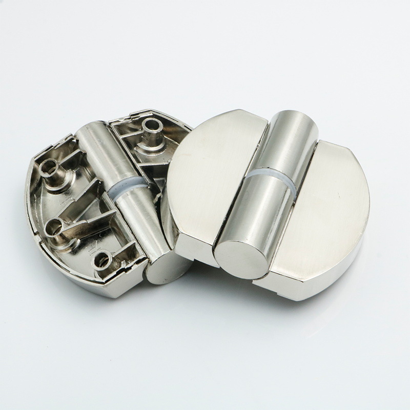 卫生间圆形锌合金合页加厚圆形隔断合页升降铰链公共卫生间合页