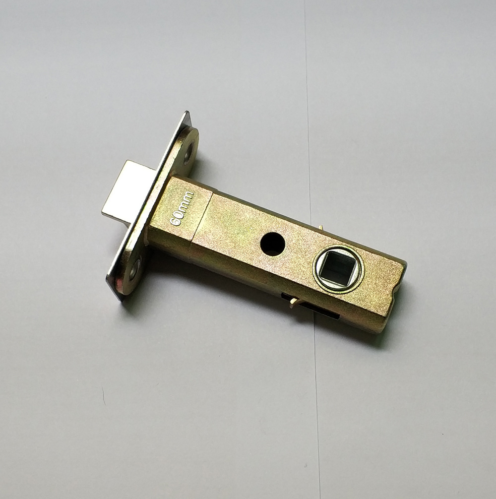 60 房门锁舌 室内门bk单舌锁体 锌合金通道门锁舌