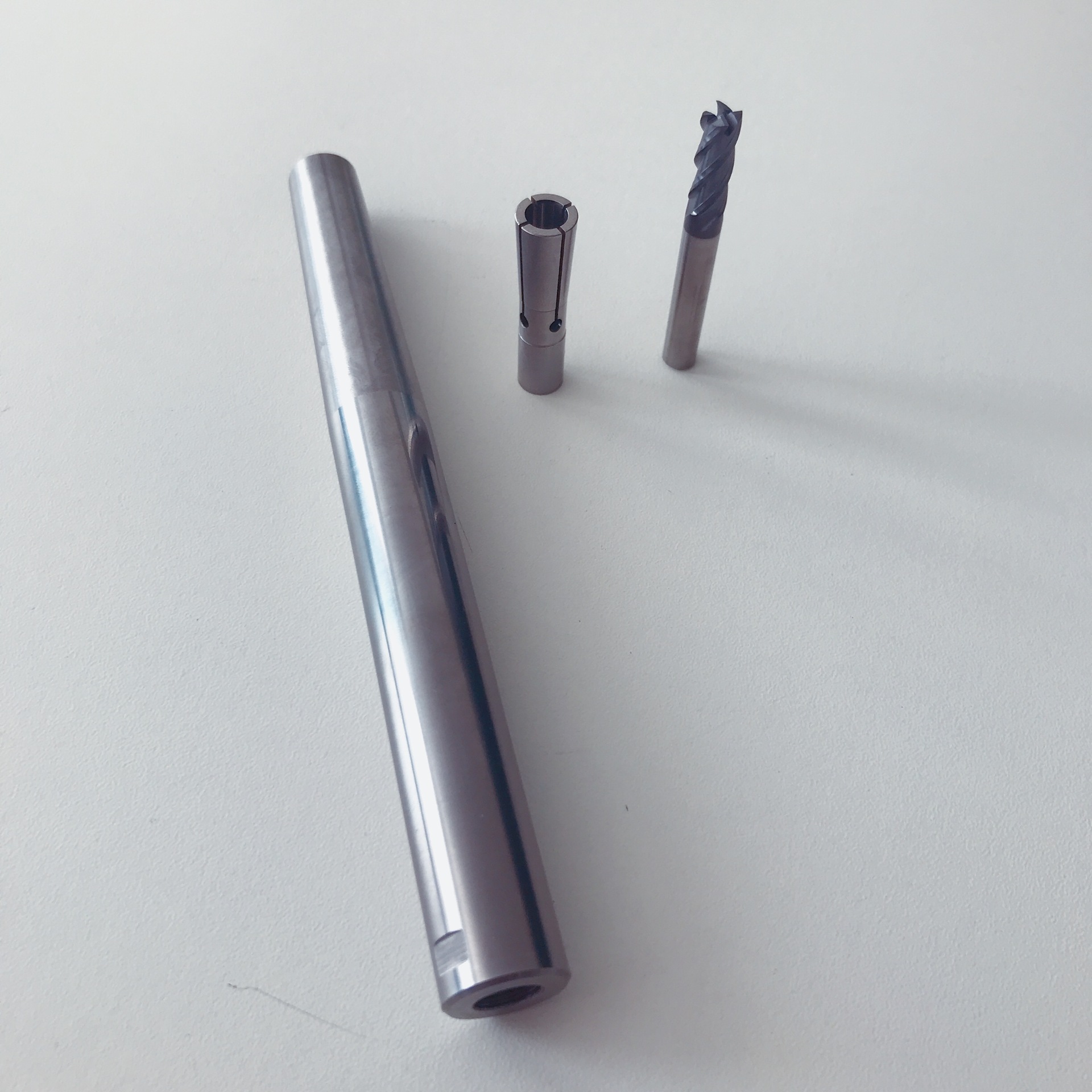 原装台湾钨钢防震后拉刀杆深孔加工直柄延长杆抗震加长杆dc6 dc10