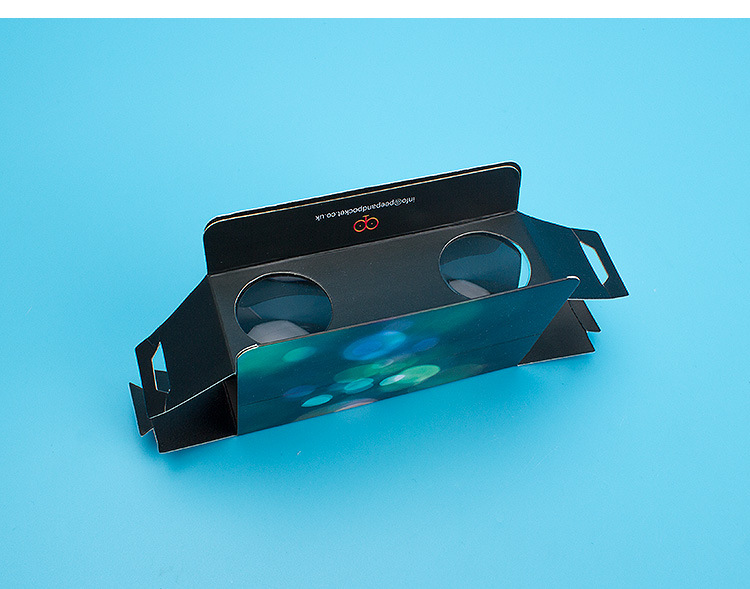 diy纸质自制双筒望远镜 幼儿园小学生新科技小制作材料包益智玩具