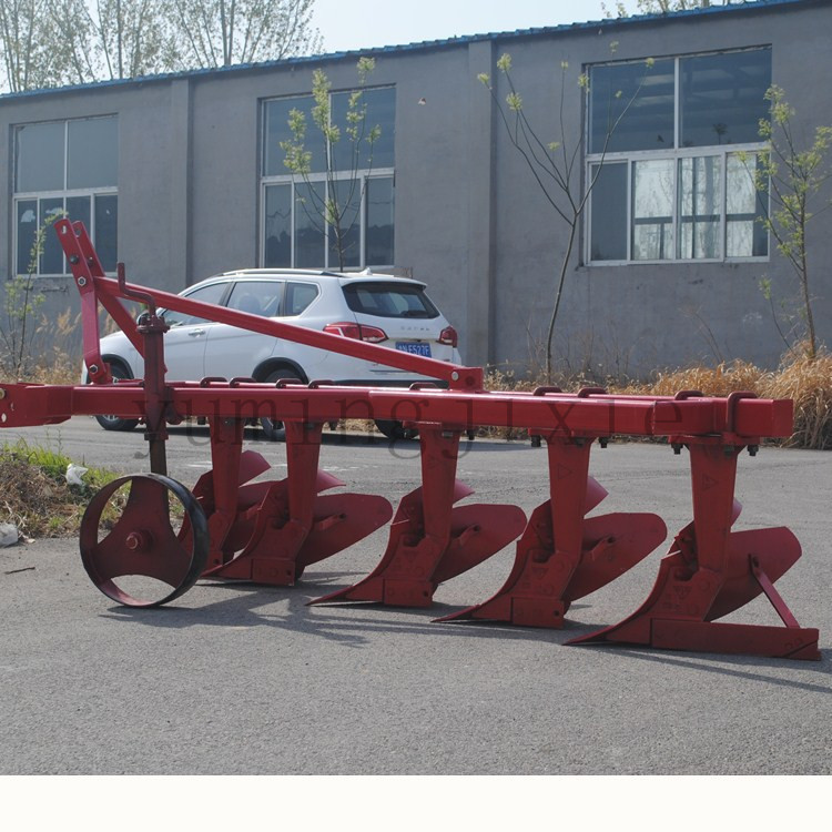 加固型五铧犁 五个犁腿的大犁 犁子 翻地犁耕地犁 60马力拖拉机带