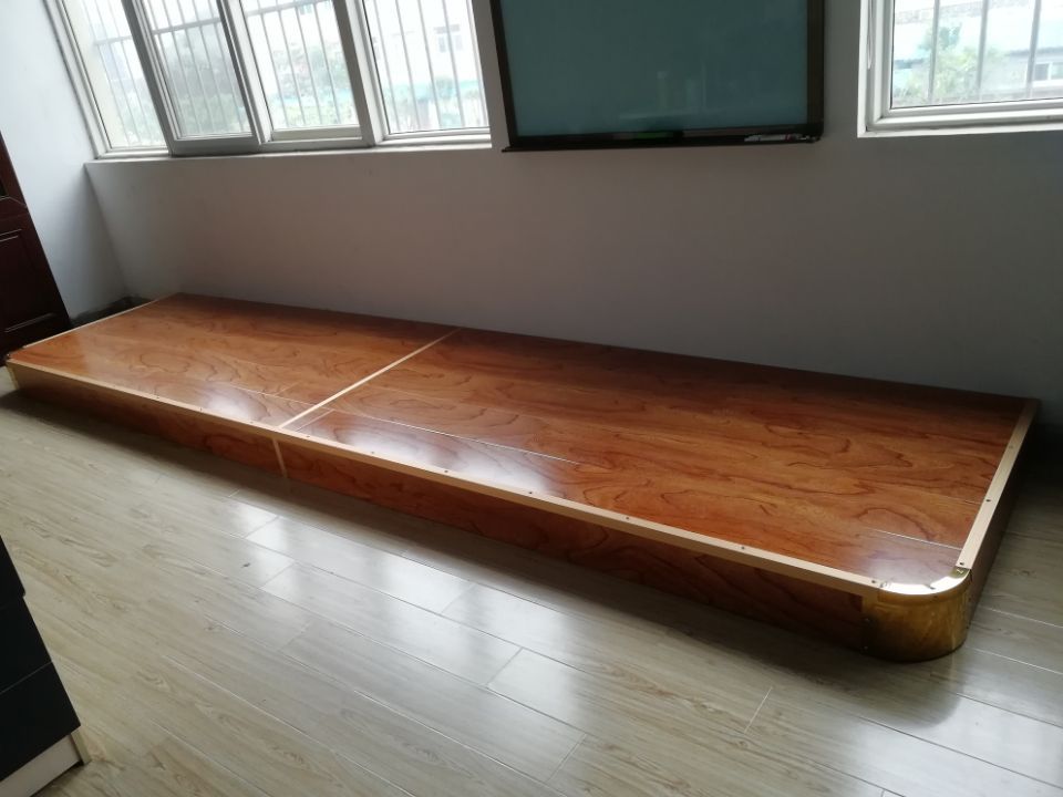 文华教学地台可定制木地板木架钢架圆角舞蹈台演讲台教室讲台站台