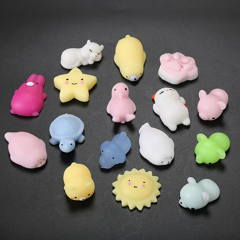 捏捏乐发泄解压神器现货批发小动物海豹君新奇创意玩具软萌宠团子