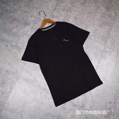 2018夏季男士经典小m印花纯棉短袖t恤