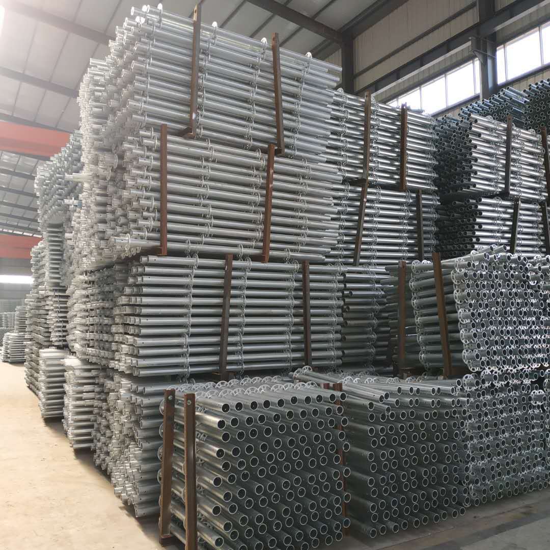 厂家供应 盘扣式脚手架 q345b材质脚手架 大型建筑施工用脚手架