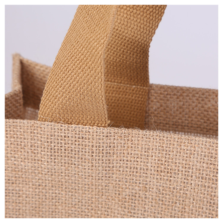 Factory Professional Custom Sack Hessian Cloth Handbag Linen Drawstring Bag All Kinds of Linen Cotton and Linen Bags