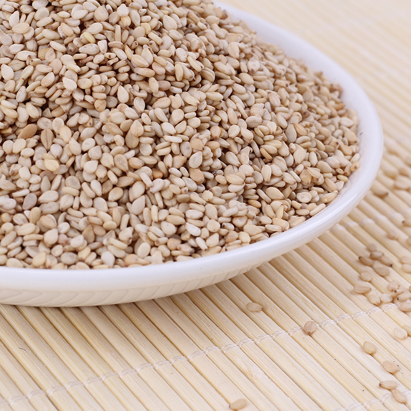 21年色选白芝麻 黄芝麻 干净无沙食品用大量批发