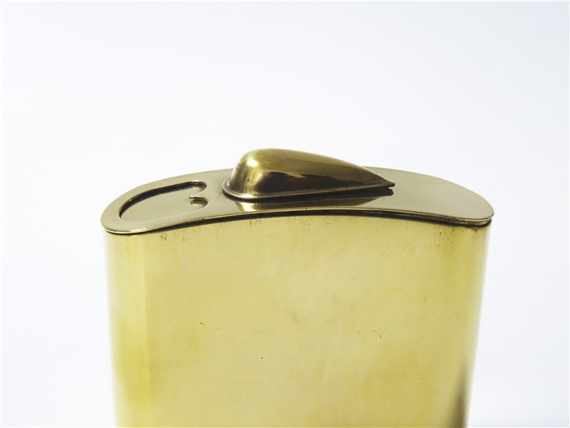 规格:70(不带盖60)*70*20mm 手工测量有误差加厚纯铜旱烟盒商品描述