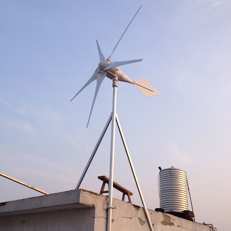 厂家批发1000w小型家用风力发电机/24v/48v可选/永磁三相交流电机